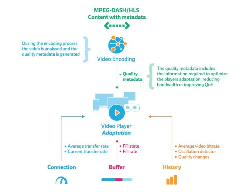 Per-Scene Adaptation for bandwidth reduction and CDN savings