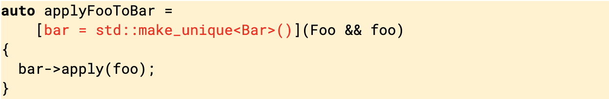 Generalized lambda capture