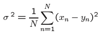 Lossy Compression-Mean Square Error